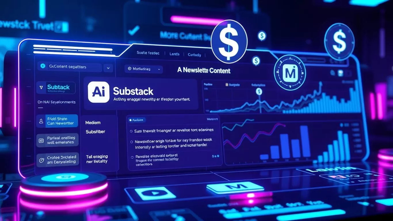AI-Generated Substack & Medium Newsletter Monetization AI-Generated Substack & Medium Newsletter Monetization